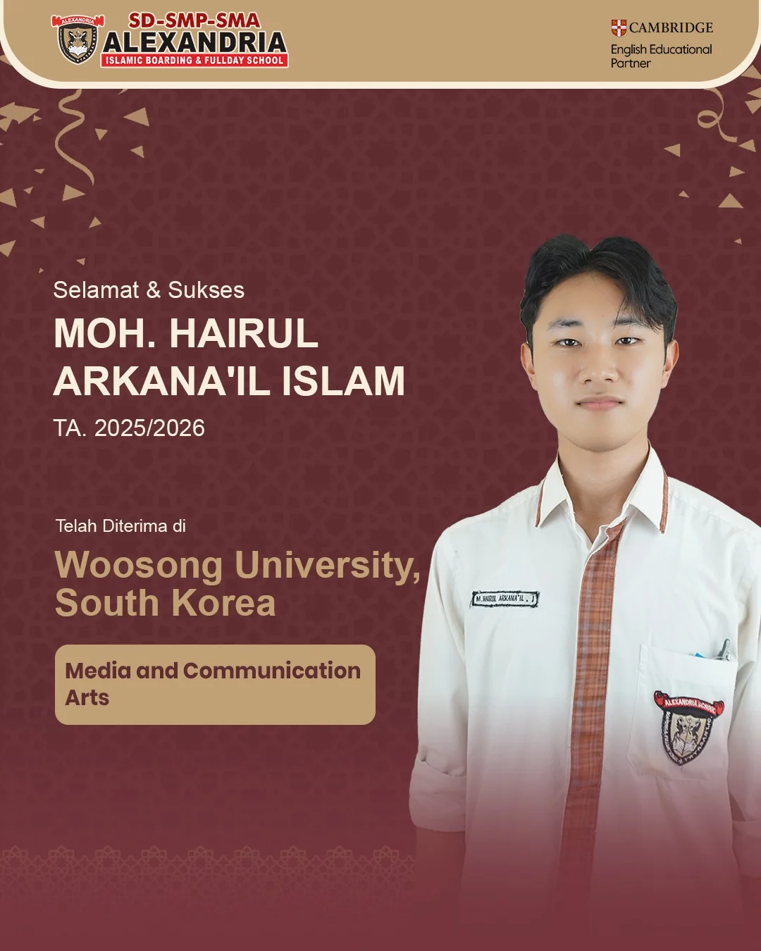 Moh. Hairul Arkana'il Islam
